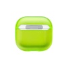 Чехол uBear Tone для AirPods 4, силикон. Цвет: лайм