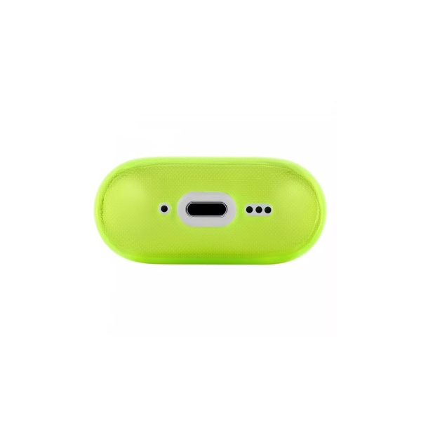 Чехол uBear Tone для AirPods 4, силикон. Цвет: лайм