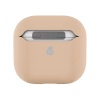 Чехол усиленный uBear Touch Pro для AirPods 4, силикон. Цвет: латте
