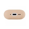 Чехол усиленный uBear Touch Pro для AirPods 4, силикон. Цвет: латте