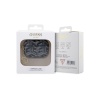 Чехол Guess PU leather G CUBE with metal logo and Charm для AirPods Pro 2. Цвет: черный