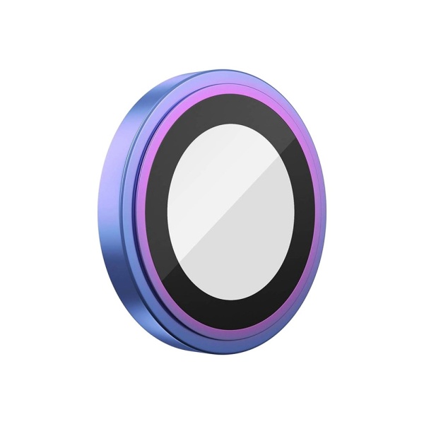 Защитное стекло BlueO Camera lens Armor metal д/камеры iPhone 14 Pro (3 шт.). Цвет: разноцветный