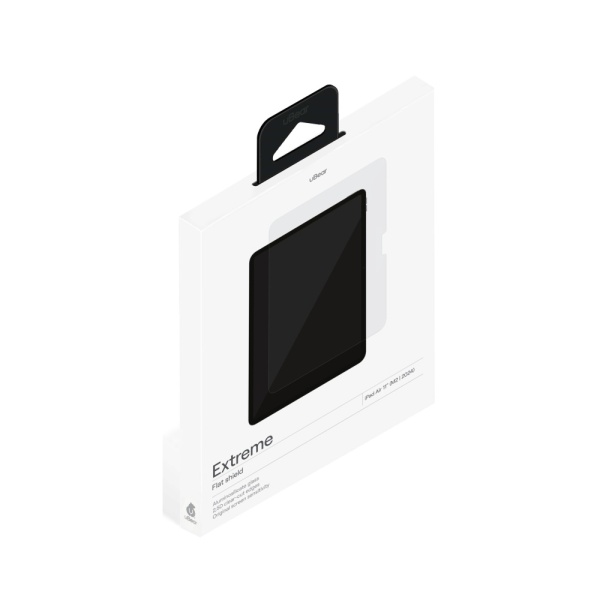 Защитное стекло uBear Flat для Apple iPad Air 11" (2024), прозрачное