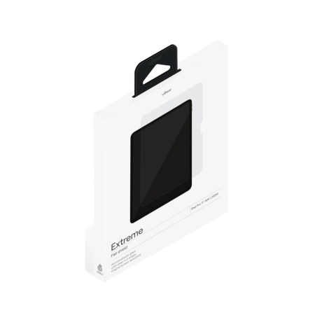 Защитное стекло uBear Flat для Apple iPad Pro 11" (2024), прозрачное