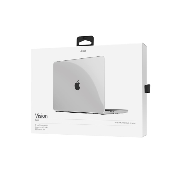 Накладка Ubear Vision Case для MacBook Pro 16" (2021 M3). Цвет: прозрачный
