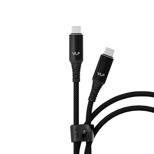 Кабель VLP Thunder Cable USB-C — USB-C, 1м. Цвет: черный