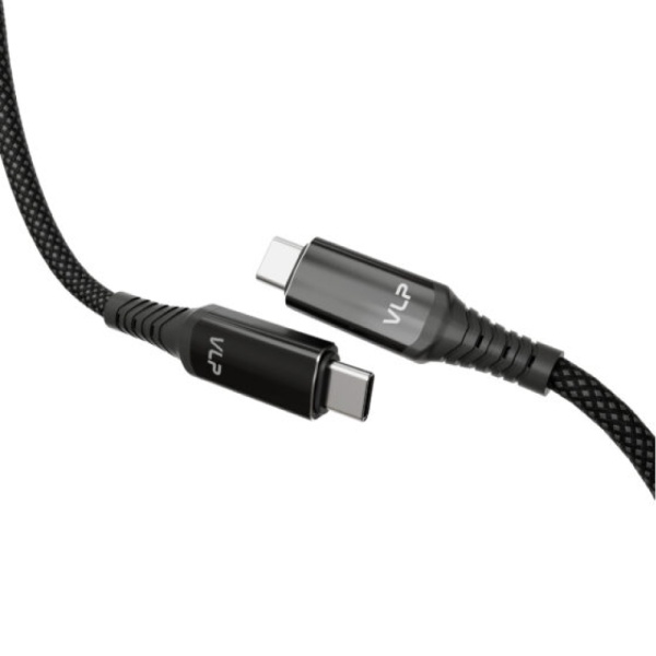 Кабель VLP Thunder Cable USB-C — USB-C, 1м. Цвет: черный