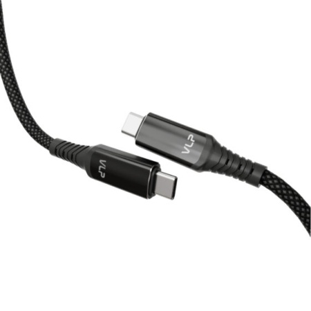 Кабель VLP Thunder Cable USB-C — USB-C, 1м. Цвет: черный
