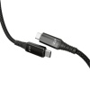 Кабель VLP Thunder Cable USB-C — USB-C, 1м. Цвет: черный
