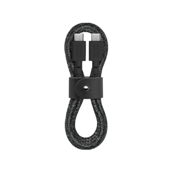 Кабель Native Union USB-C — USB-C, 60W, 1.2 м. Цвет: "Серый космос"