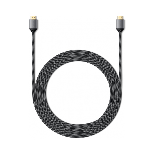 Кабель  Satechi 8K ULTRA HD HDMI 2.1, 2 м. Цвет: серый космос