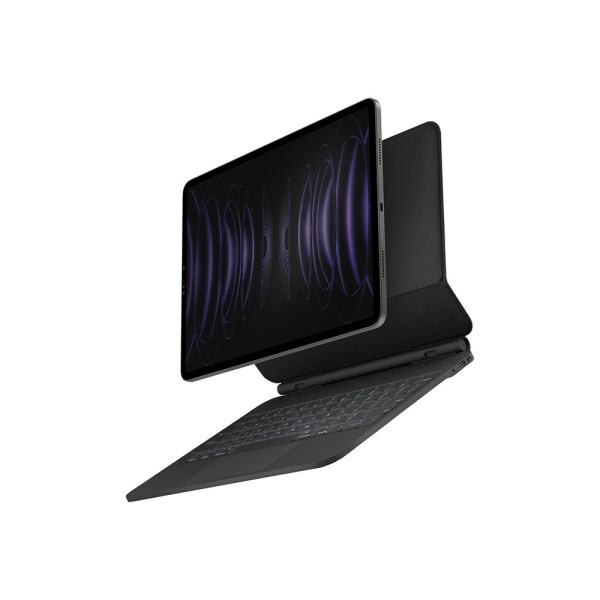 Беспроводная клавиатура Uniq VENNO Pro Magnetic keyboard folio для iPad Air 11 2024. Цвет: чёрный