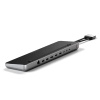 Зарядная станция двойная Satechi Dual Dock Stand. Цвет: черно-серебристый