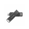 Флеш-накопитель SanDisk iXpand Luxe USB 3.1 Type-C / Lightning 128 Гб. Цвет: черный