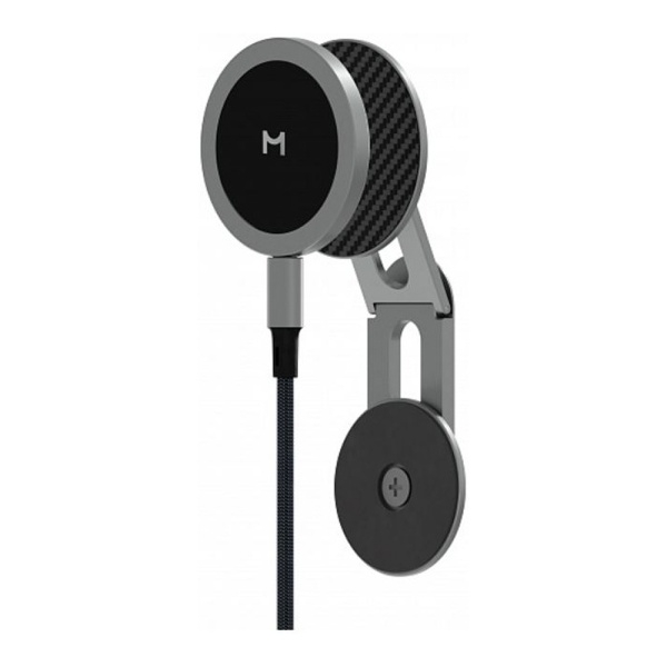 Беспроводное з/у Magssory Coin WCH007 с Magsafe. Цвет: темно-серый