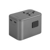 Адаптер питания EnergEA Travel World adapter 65 2xUSB-C + 1xUSB-A , 65W Gunmetal