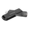 Флеш-накопитель SanDisk iXpand Luxe USB 3.1 Type-C / Lightning 64 Гб. Цвет: черный