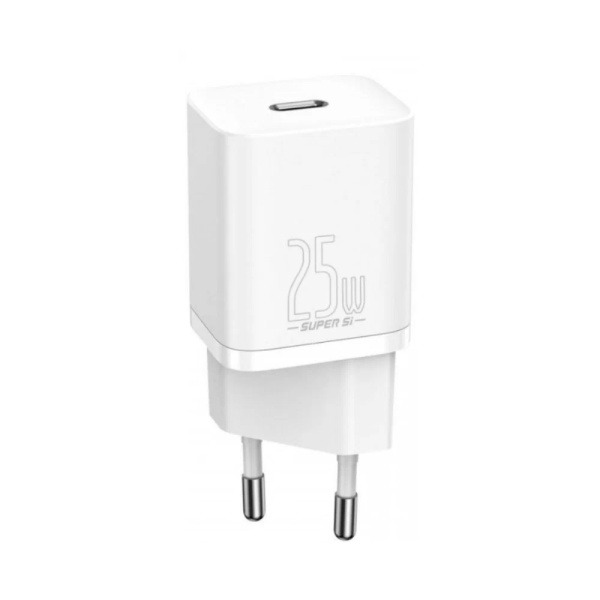Адаптер питания Baseus USB-C 25W Super Si. Цвет: белый