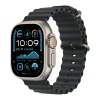 Apple Watch Ultra 2 (2024), "Черный титановый", 49мм, "океанический" ремешок