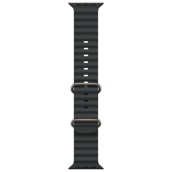 Apple Watch Ultra 2 (2024), "Черный титановый", 49мм, "океанический" ремешок
