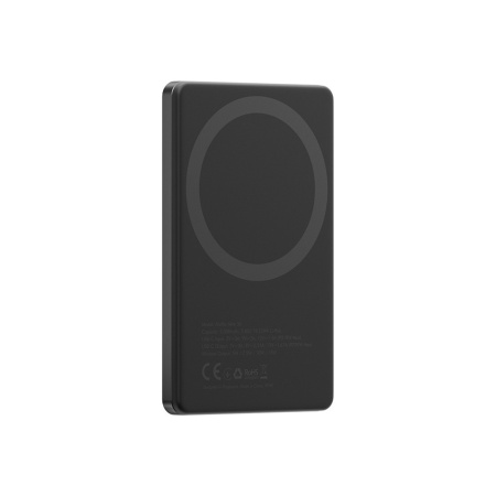 Внешний аккумулятор EnergEA AluPac MINI, 5000, 15W, Type-c 20W, Ultra Light. Цвет: черно-серый