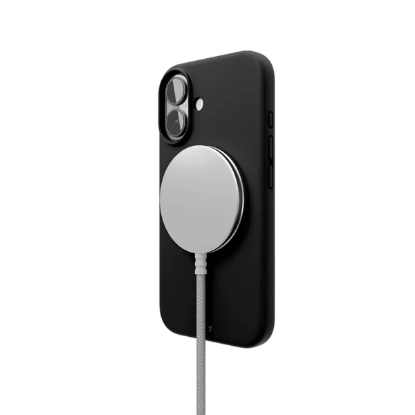 Чехол защитный VLP Aster Case с MagSafe для iPhone 16 Plus. Цвет: черный