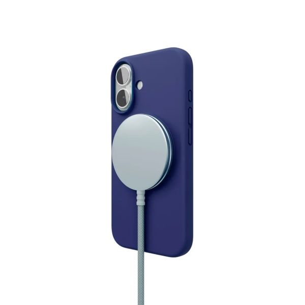 Чехол защитный vlp aster case с MagSafe для iPhone 16. Цвет: ультрамарин
