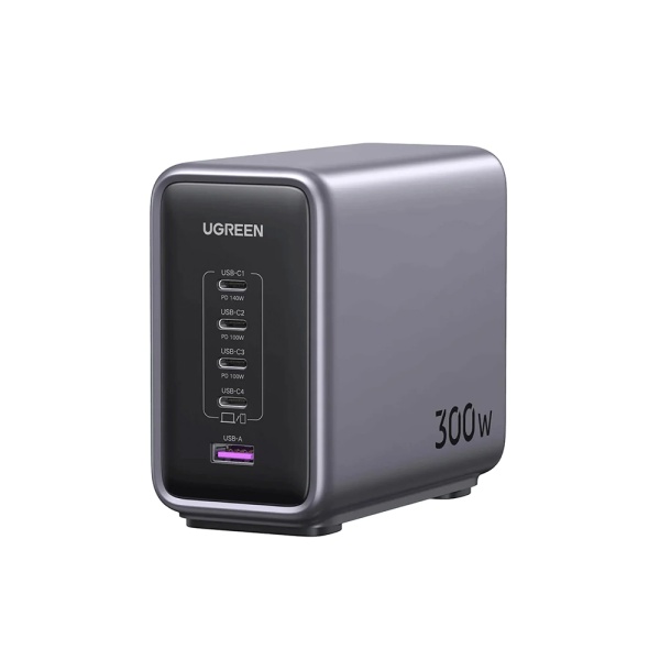 Сетевое зарядное устройство UGREEN CD333 Nexode 300W. Цвет: белый