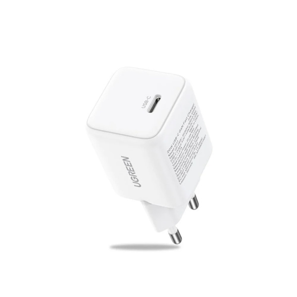 Сетевое зарядное устройство UGREEN X512 Mini 20W. Цвет: белый