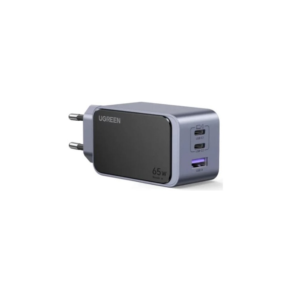 Сетевое зарядное устройство UGREEN X553 Nexode S 65W. Цвет: серый