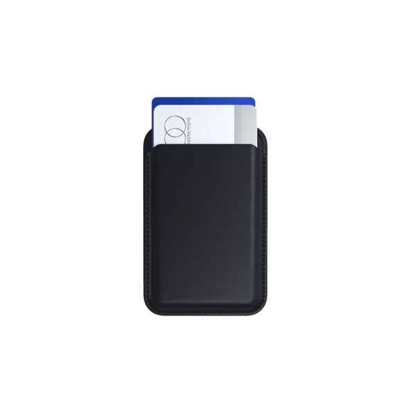 Магнитный бумажник с подставкой Satechi Magnetic Wallet Stand. Цвет: черный