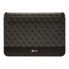 Чехол Guess Sleeve 4G Bottom stripe Metal logo для ноутбуков 13"/14". Цвет: черный
