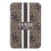 Магнитный бумажник Guess Cardslot MagSafe PU 4G Stripes. Цвет: коричневый