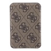 Магнитный бумажник Guess Cardslot MagSafe PU 4G Stripes. Цвет: коричневый