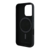 Чехол Lagerfeld Liquid Silicone NFT Karl & Choupette Head для iPhone 16 Pro Max. Цвет: черный