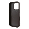 Чехол Guess PU 4G Stripes MagSafe для iPhone 16 Pro. Цвет: коричневый