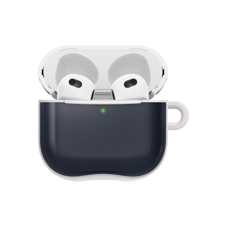 Чехол SPIGEN SPIGEN CLASSIC C1 для AirPods 4, силикон. Цвет: черный