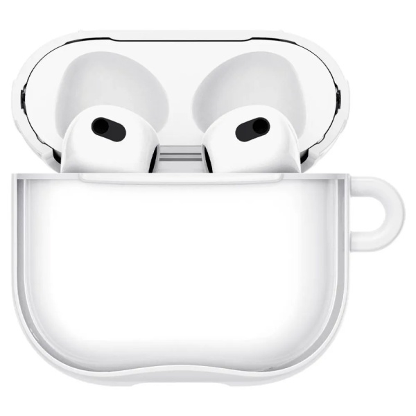 Чехол SPIGEN ULTRA HYBRID для AirPods 4, силикон. Цвет: белый