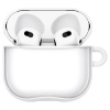 Чехол SPIGEN ULTRA HYBRID для AirPods 4, силикон. Цвет: белый