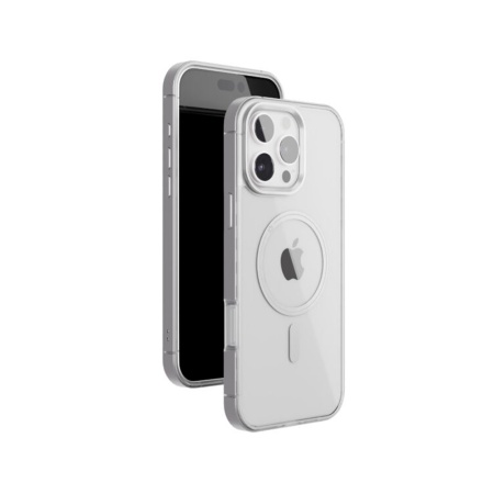 Чехол защитный vlp Element Case с MagSafe для iPhone 16 Pro Max. Цвет: серебристый