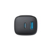 Сетевое зарядное устройство Havit UC132 EU, 30Вт, USB-A + USB-C. Цвет: черный