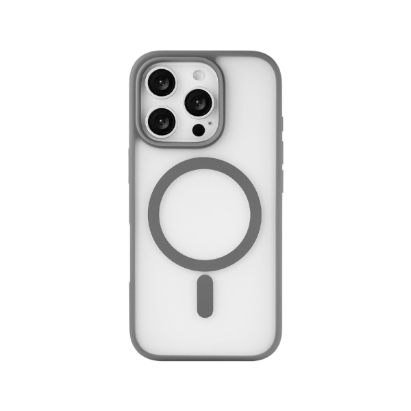 Чехол защитный uBear Cloud Mag Case для iPhone 16 Pro Max. Цвет: серый