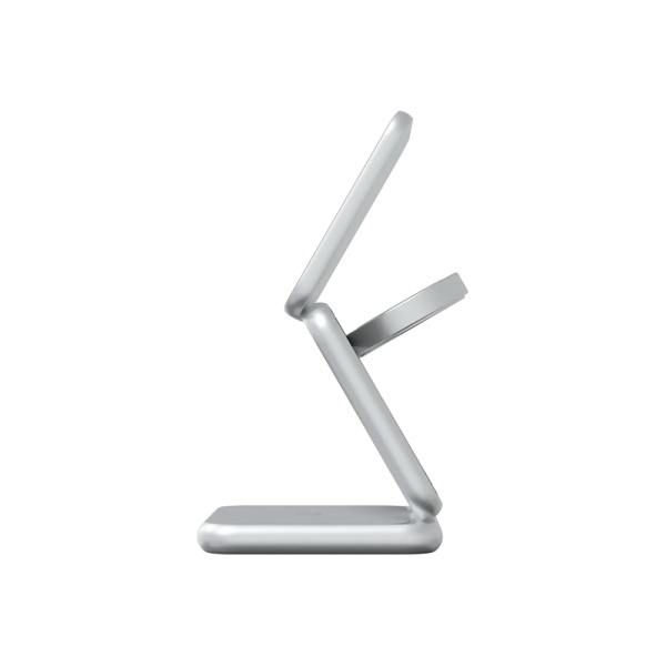 Беспроводное з/у Magssory Fold Pro 3 в 1 с Magsafe. Цвет: серебро
