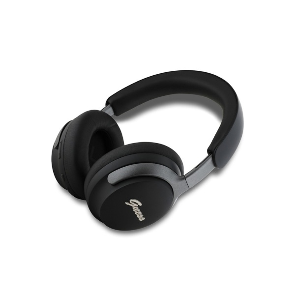 Беспроводные наушники Guess Bluetooth HP ANC/ENC with Script Metal Logo. Цвет: черный
