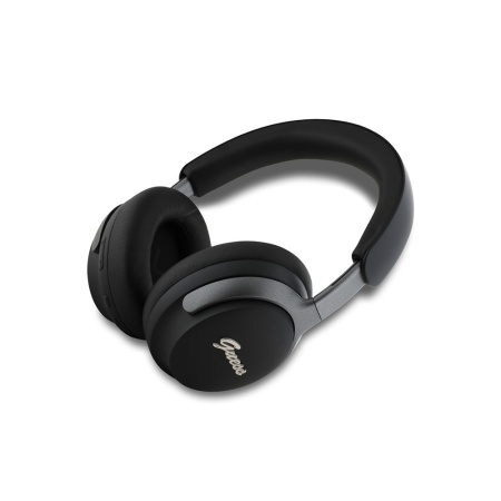 Беспроводные наушники Guess Bluetooth HP ANC/ENC with Script Metal Logo. Цвет: черный