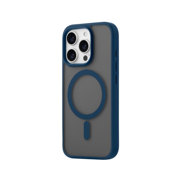 Чехол защитный uBear Cloud Mag Case для iPhone 16 Pro Max. Цвет: тёмно-синий