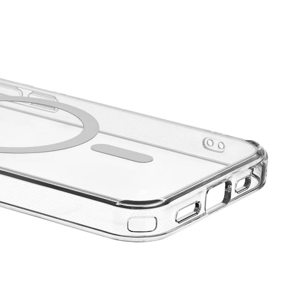 Чехол защитный uBear Real Mag Case с MagSafe для iPhone 16e/17e. Цвет: прозрачный