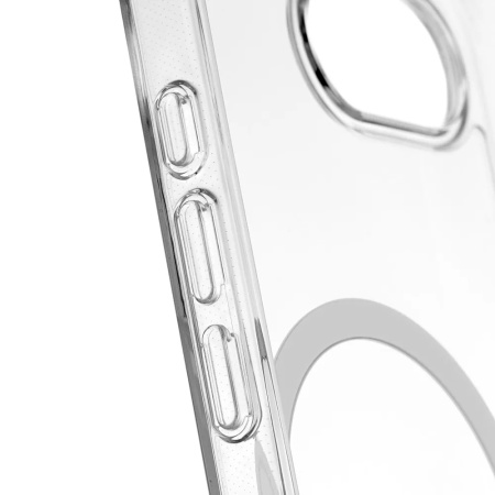 Чехол защитный uBear Real Mag Case с MagSafe для iPhone 16e/17e. Цвет: прозрачный