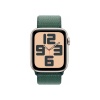 Apple Watch SE (2024), 40мм, корпус из алюминия цвета "Сияющая звезда", Спортивная петля
