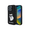 Чехол Lagerfeld 3D Rubber NFT Choupette для iPhone 16 Pro Max. Цвет: черный